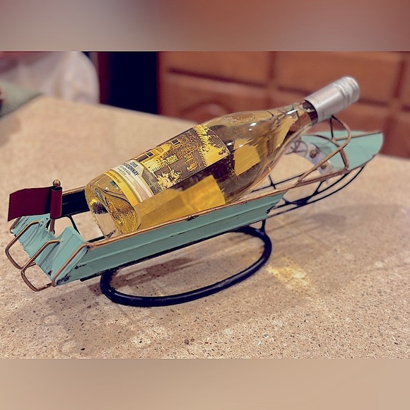 Other Wine Bottle Holder Nautical Metal Boat Poshmark